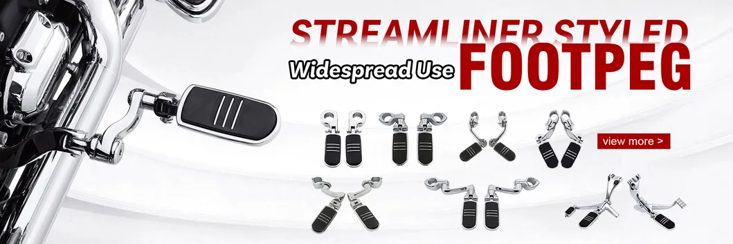 4" Megaphone Slip-on Muffler Exhaust Pipes Fit for Harley Road King Glide 95-16