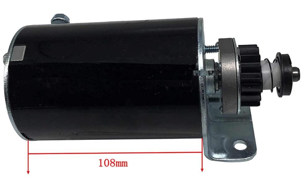 5746 Starter Motor for Briggs & Stratton 393499 394943 399169 490420 494198 494990 494990 John Deere Am106883 Am38136 Am39285 LG490420 LG497401