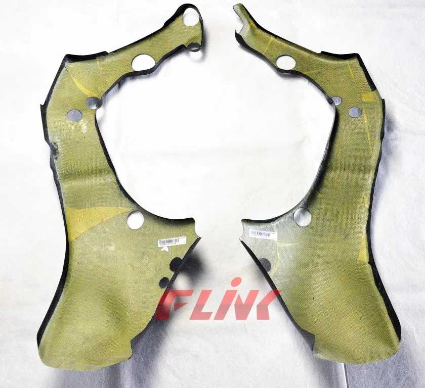 Carbon Fiber Frame Cover for Kawasaki Zx10r 2021