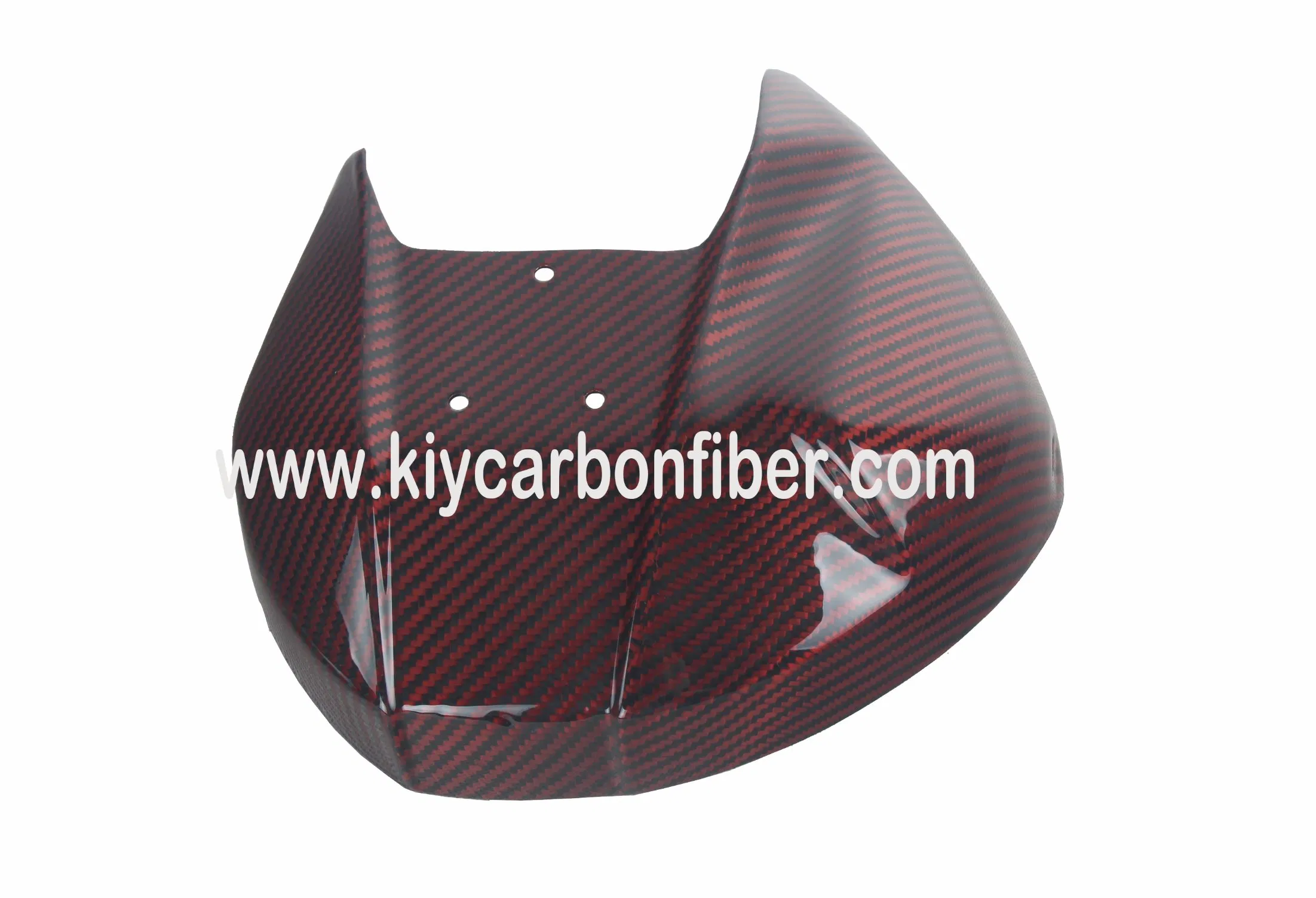 Carbon Fiber Red Motorcycle Exhaust Cover for Ducati Panigale 1199