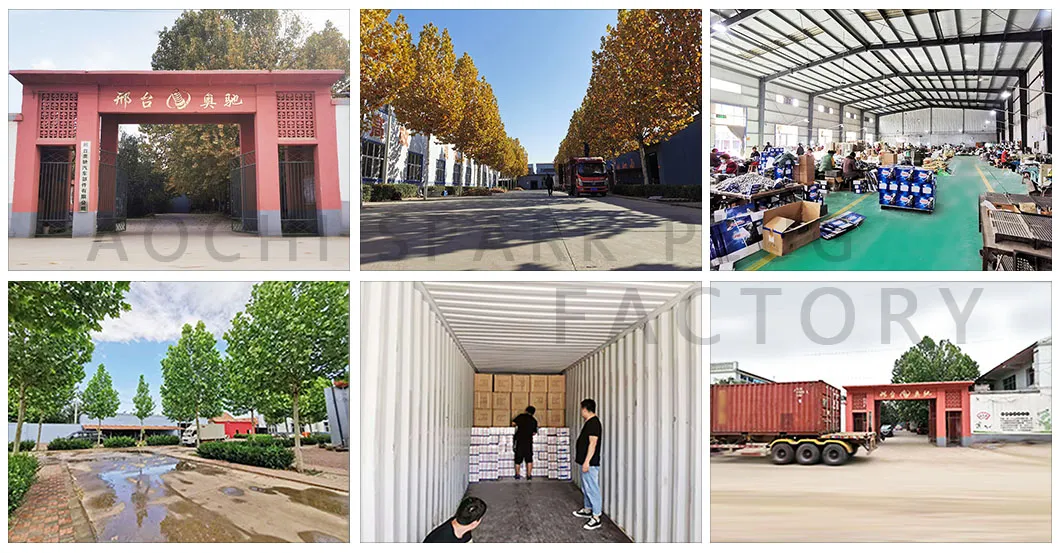 Cheap Red Bright Nickel Motorcycle Spare Parts Spark Plug (F5TC)