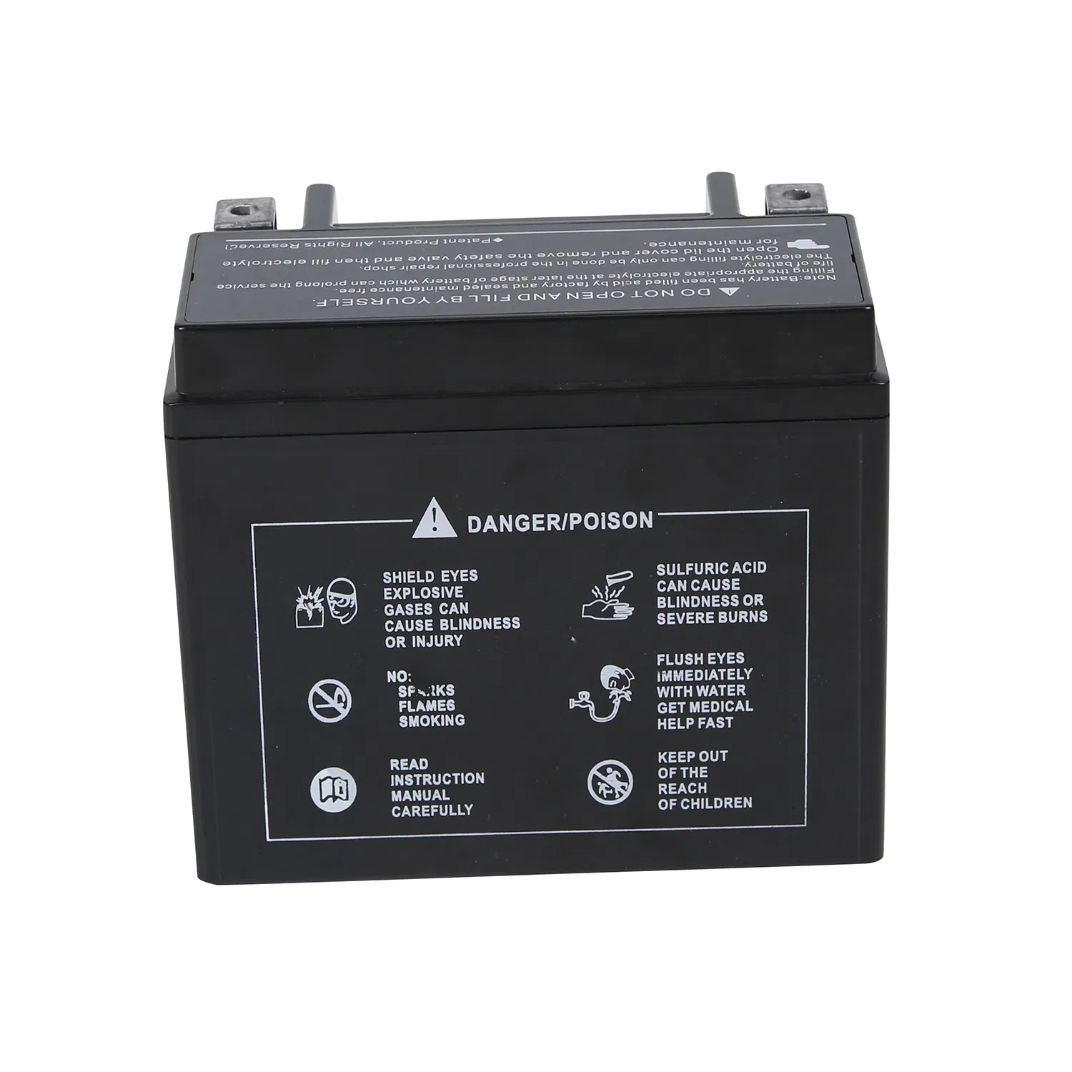 China Supply 12n12-BS 12V 12ah Gel Lead Acid Mf Motorcycle Battery for Wholesale