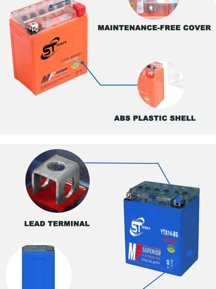 Compact Designed No Water Refilling Mf Factory Activated Gel Battery 12n3l-BS 12V 3ah Motorcycle Battery