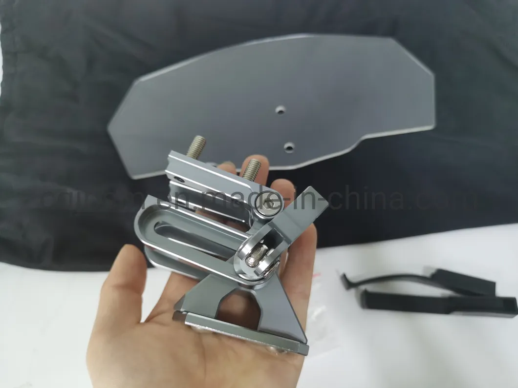 Cqjb New Style Adjustable Universal Wholesale Price Motorcycle Shield Windshield