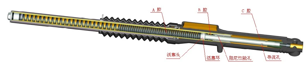 Front Shock Absorber Front Forks Suspension for E-Scooter, E-Bike, Motorbike, Motorcycle, Electric Scooter