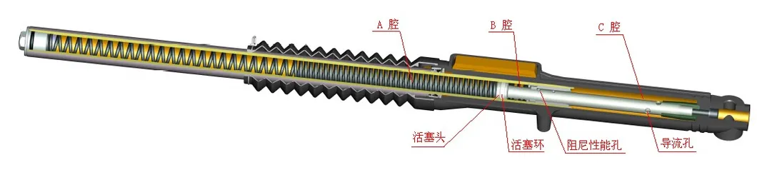 Front Shock Front Fork Suspension for E-Scooter, E-Bike, Motorbike, Motorcycle, Electric Scooter