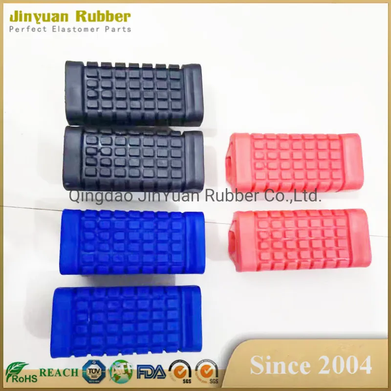 Good Quality Motorcycle Parts Rubber Footrest for Sale Biz100 Smash 110