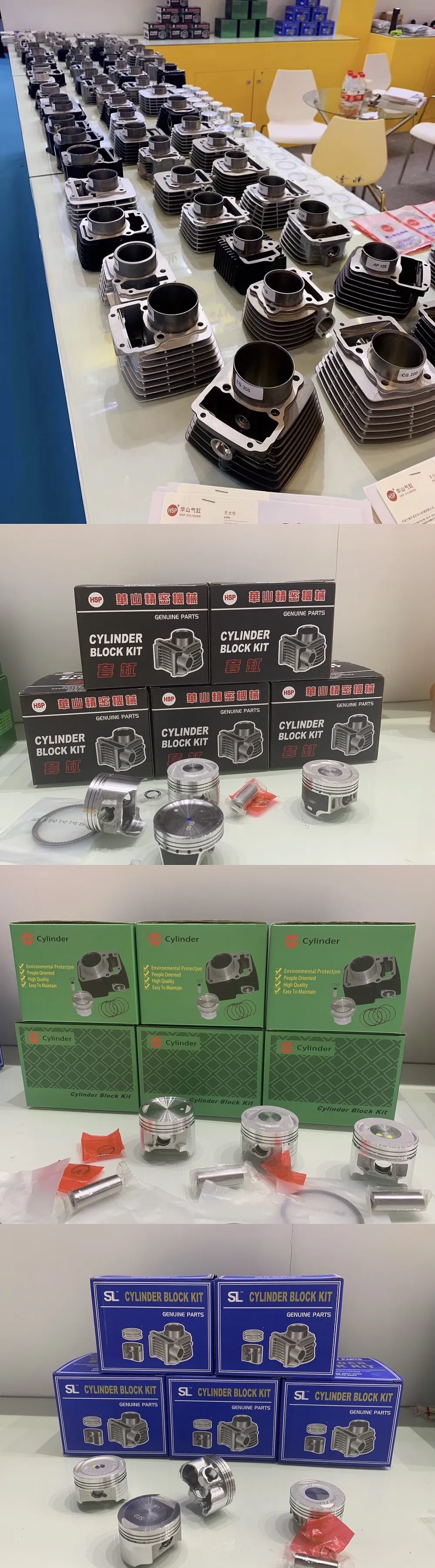 High Quality Scooter Engine Parts Motorcycle Cylinder Block Kit for YAMAHA AM6(50) AM6(70)