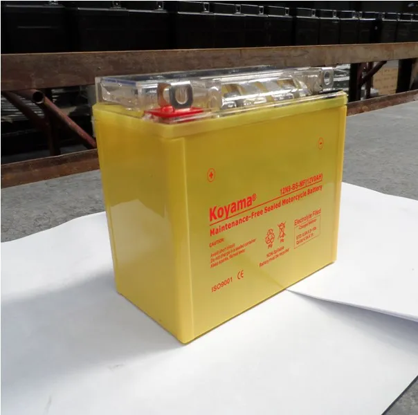 Koyama 12V 9ah Maintenance-Free Sealed Motorcycle Battery 12n9-BS-Mf