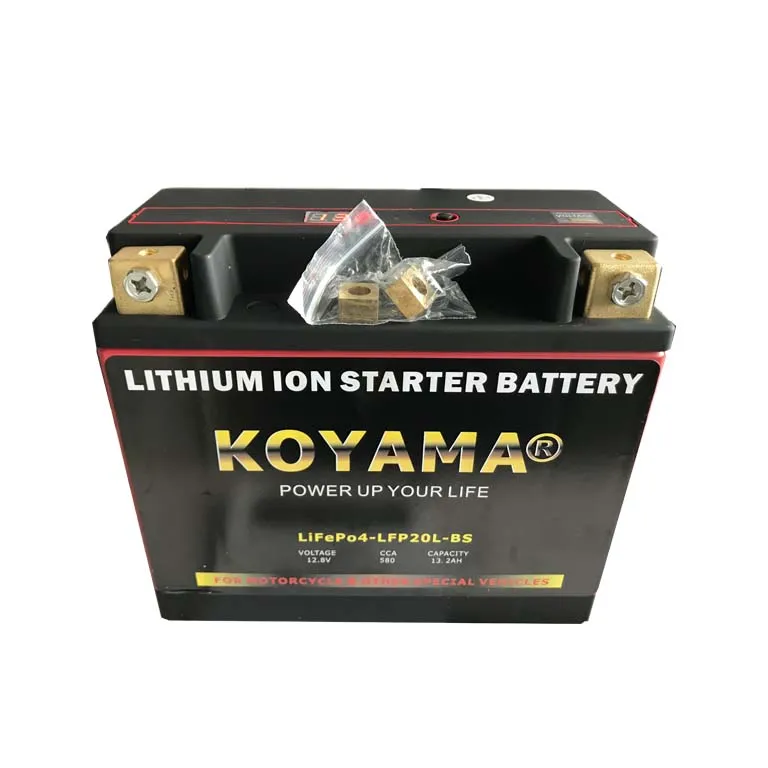 LiFePO4 Motorcycle Storage Battery Ytx9-BS 12V Lithium Ion LFP9-BS Battery