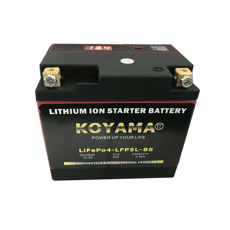 LiFePO4 Motorcycle Storage Battery Ytx9-BS 12V Lithium Ion LFP9-BS Battery