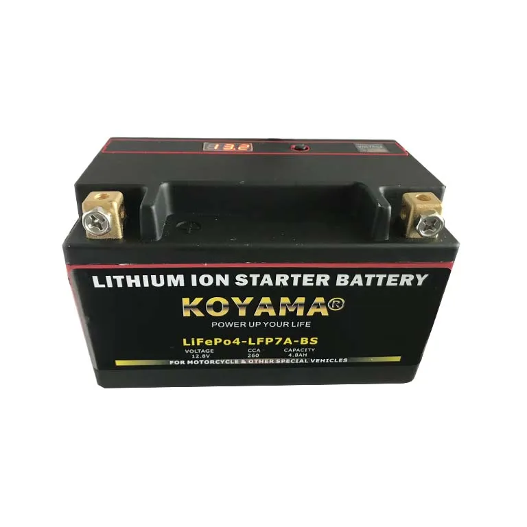 LiFePO4 Motorcycle Storage Battery Ytx9-BS 12V Lithium Ion LFP9-BS Battery