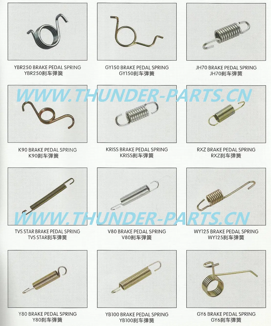 Motorcycle Accessories/Hardwares/Springs/Screws/Nuts/Resortes/Tornillos/Tuercas/Moto Partes