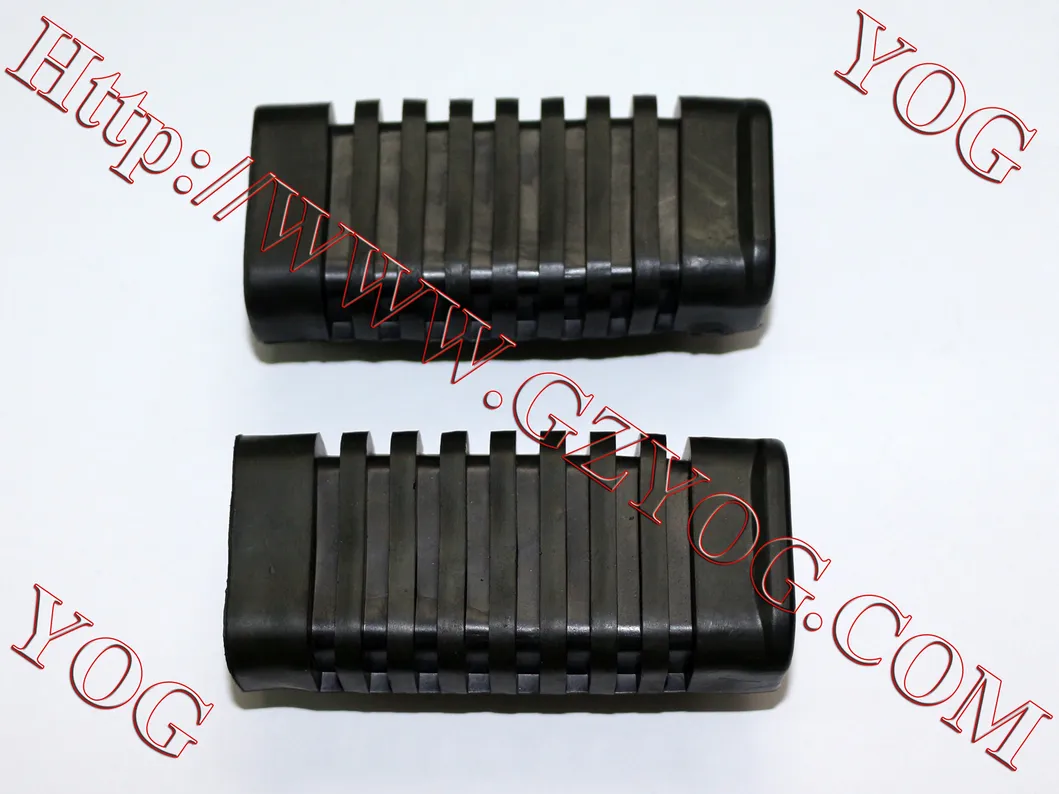 Motorcycle Caucho Estribo Front Footrest Rubber Dy100 C110 Horse150