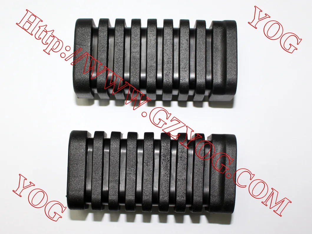 Motorcycle Caucho Estribo Front Footrest Rubber Wy125 Ax100 Sanya110