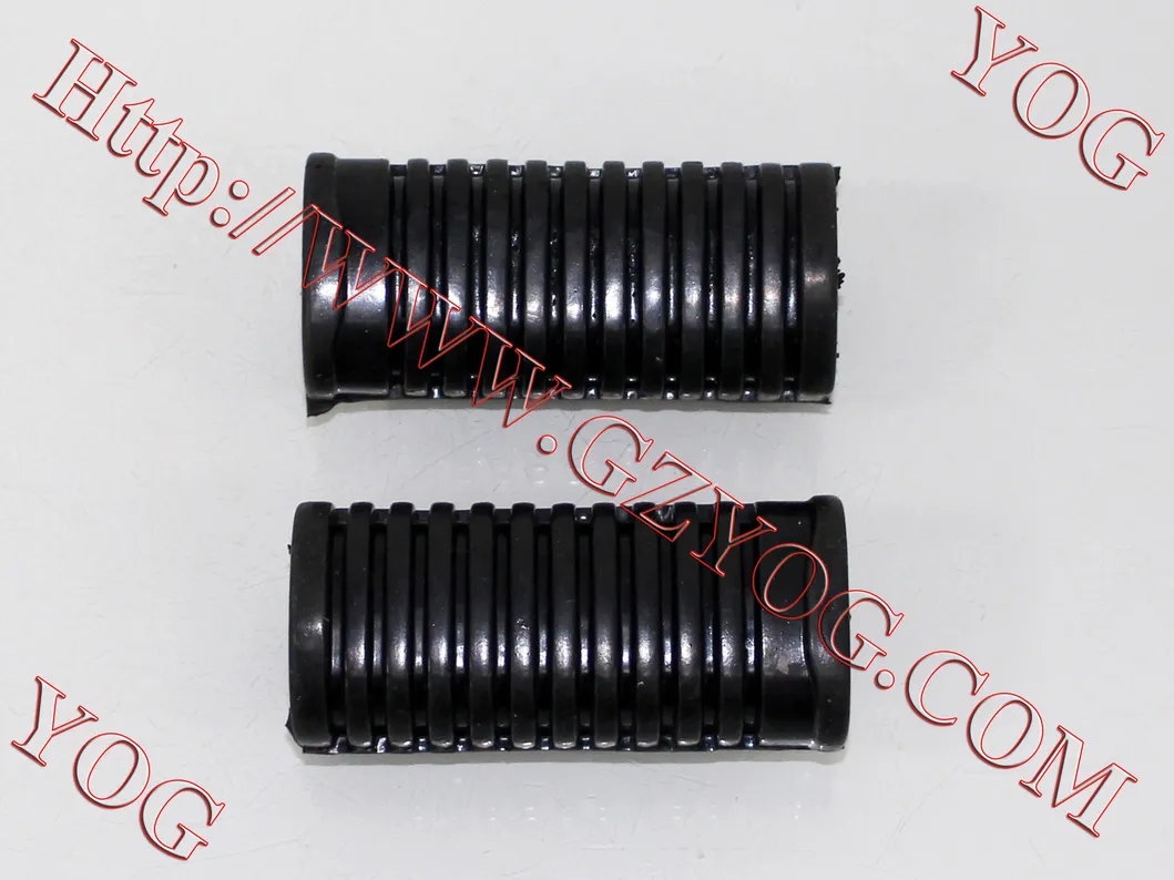 Motorcycle Caucho Estribo Front Footrest Rubber Wy125 Ax100 Sanya110