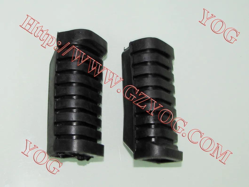 Motorcycle Caucho Estribo Front Footrest Rubber Wy125 Ax100 Sanya110