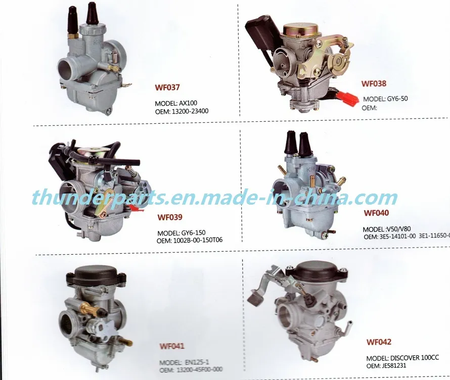 Motorcycle Engine Carburetor Kit Reparing Parts for Honda/YAMAHA/Suzuki/Bajai Motorcycles