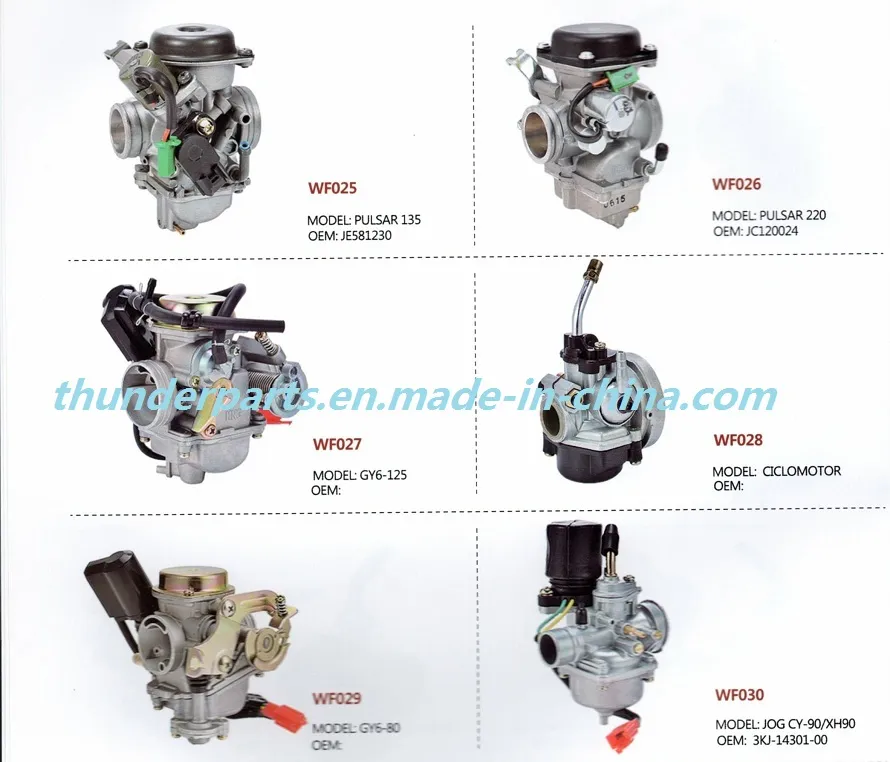 Motorcycle Engine Carburetor Kit Reparing Parts for Honda/YAMAHA/Suzuki/Bajai Motorcycles