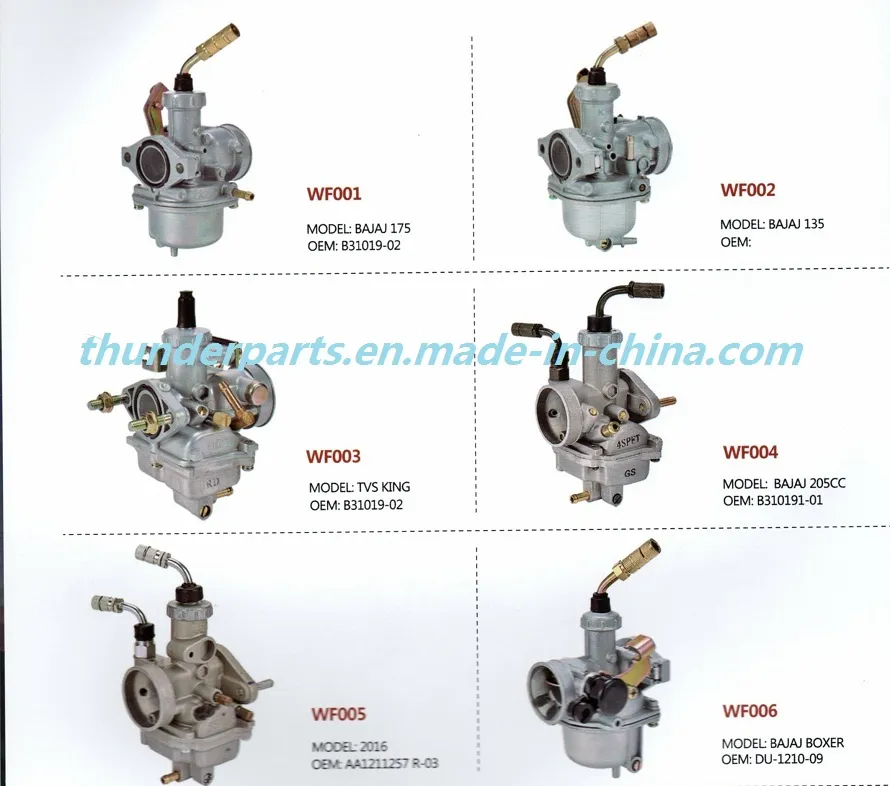 Motorcycle Engine Carburetor Kit Reparing Parts for Honda/YAMAHA/Suzuki/Bajai Motorcycles