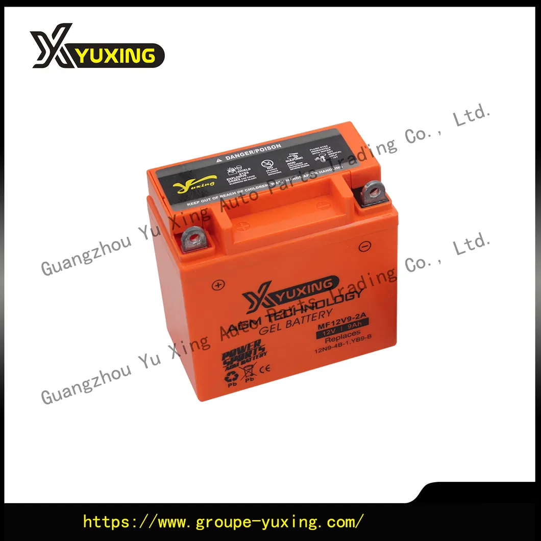 Motorcycle Parts Battery Maintenance Free (MF) High Performance Dry Lead Acid Battery