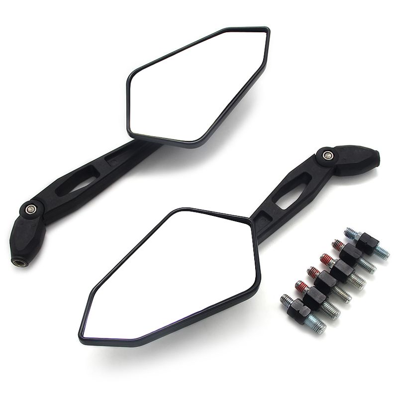 Motorcycle Rear View Handle Bar End Side Rearview Mirrors for YAMAHA Mt09 Fz09 Mt-03 Mt07 Fz07 Fz10 Mt10 Fj09 Xj6