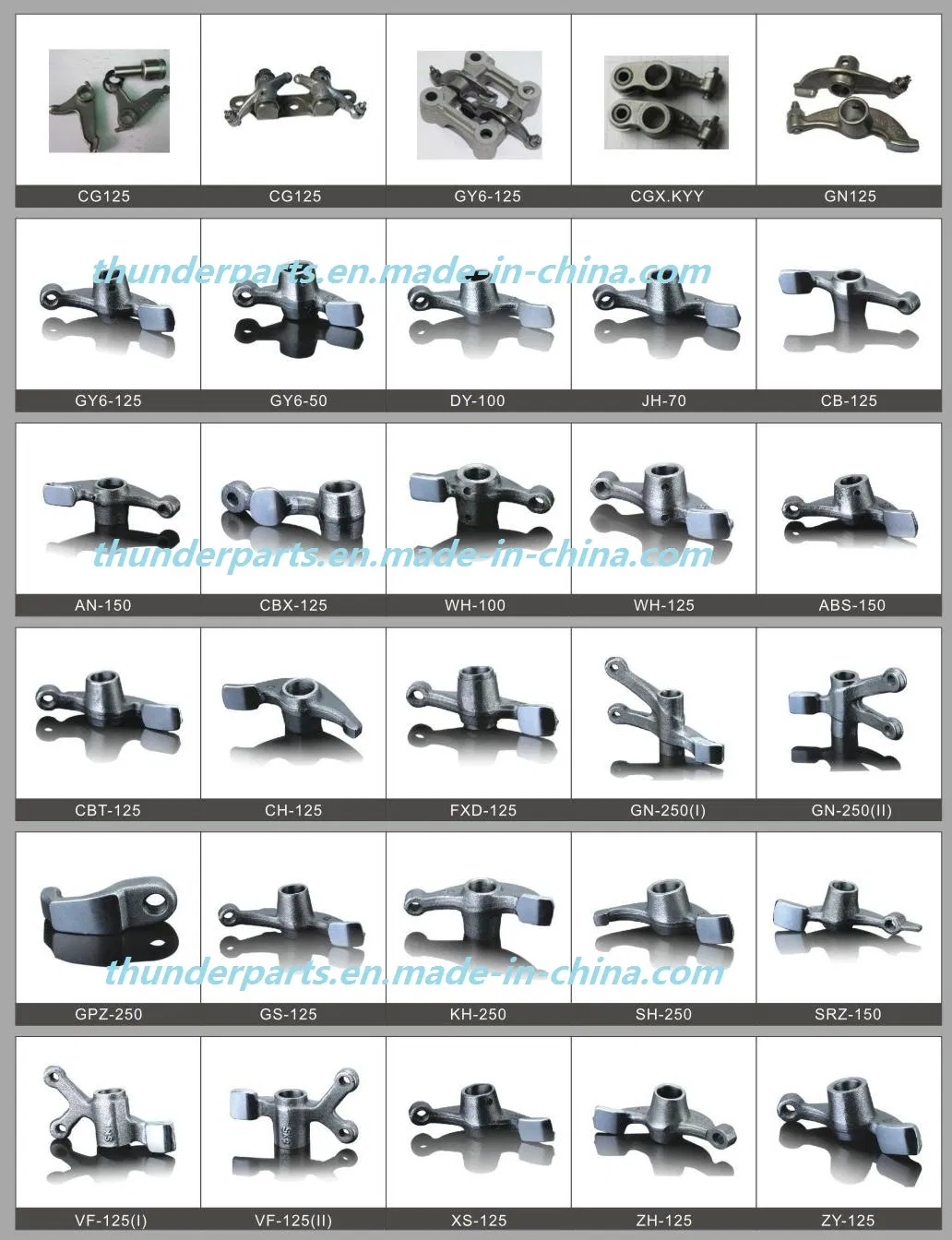 Motorcycle Rocker Arm/Torre Balancin/ Spare Parts for Cg125