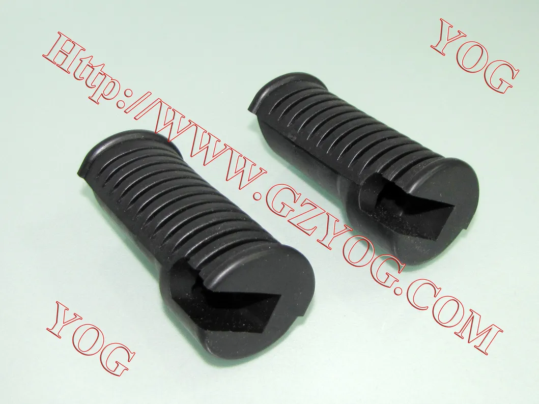 Motorcycle Spare Parts Front Footrest Rubber for 110cc Cgl125 Hlx125