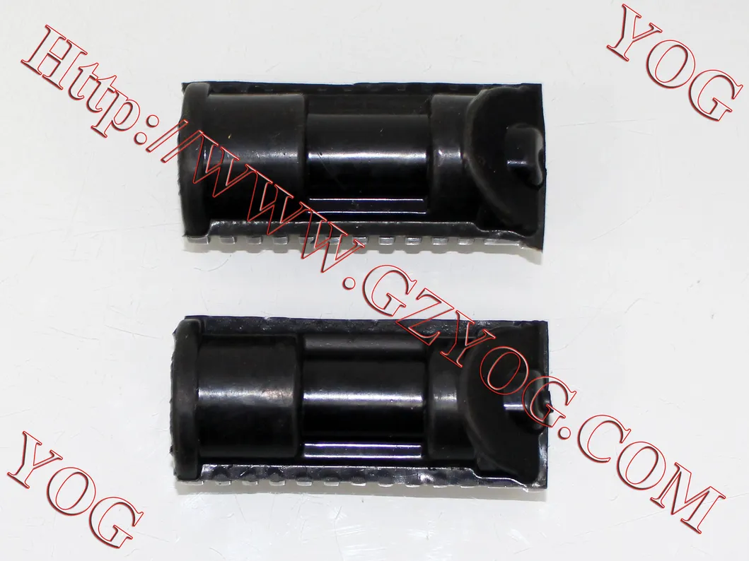 Motorcycle Spare Parts Front Footrest Rubber for 110cc Cgl125 Hlx125