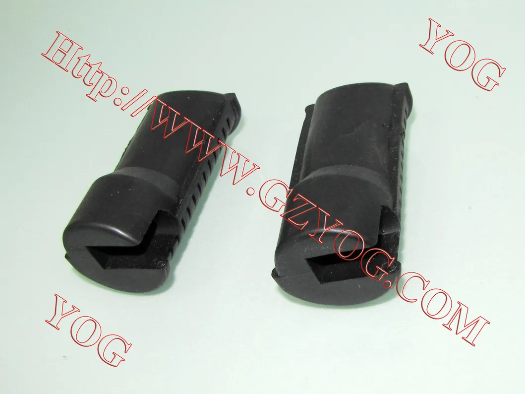 Motorcycle Spare Parts Front Footrest Rubber for 110cc Cgl125 Hlx125