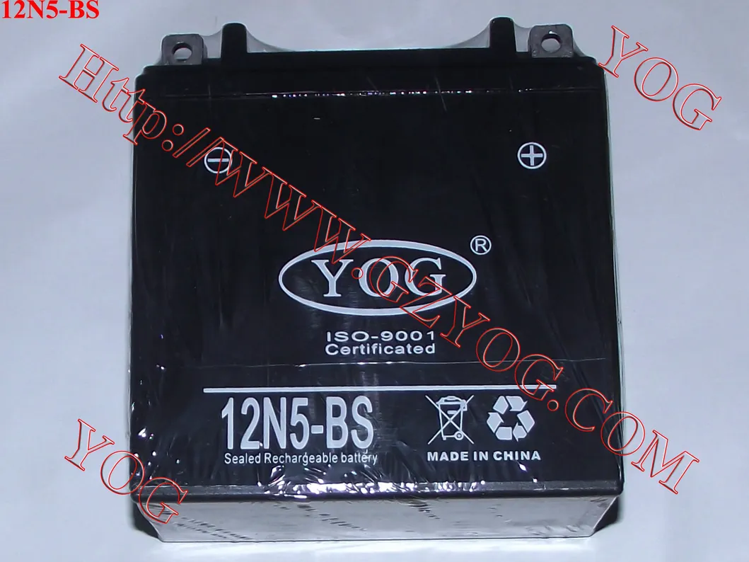 Motorcycle Spare Parts Mf Battery for Ytx7lbs 12n5BS 12n7ABS
