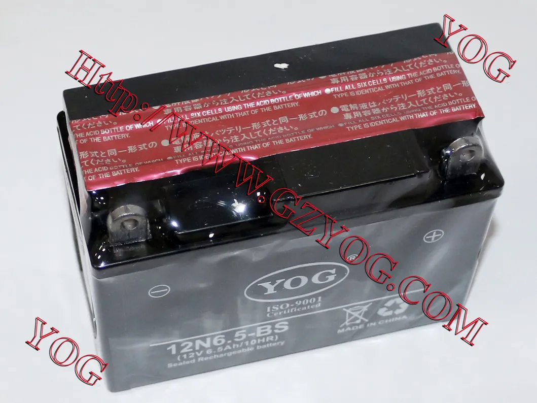 Motorcycle Spare Parts Mf Battery for Ytx7lbs 12n5BS 12n7ABS