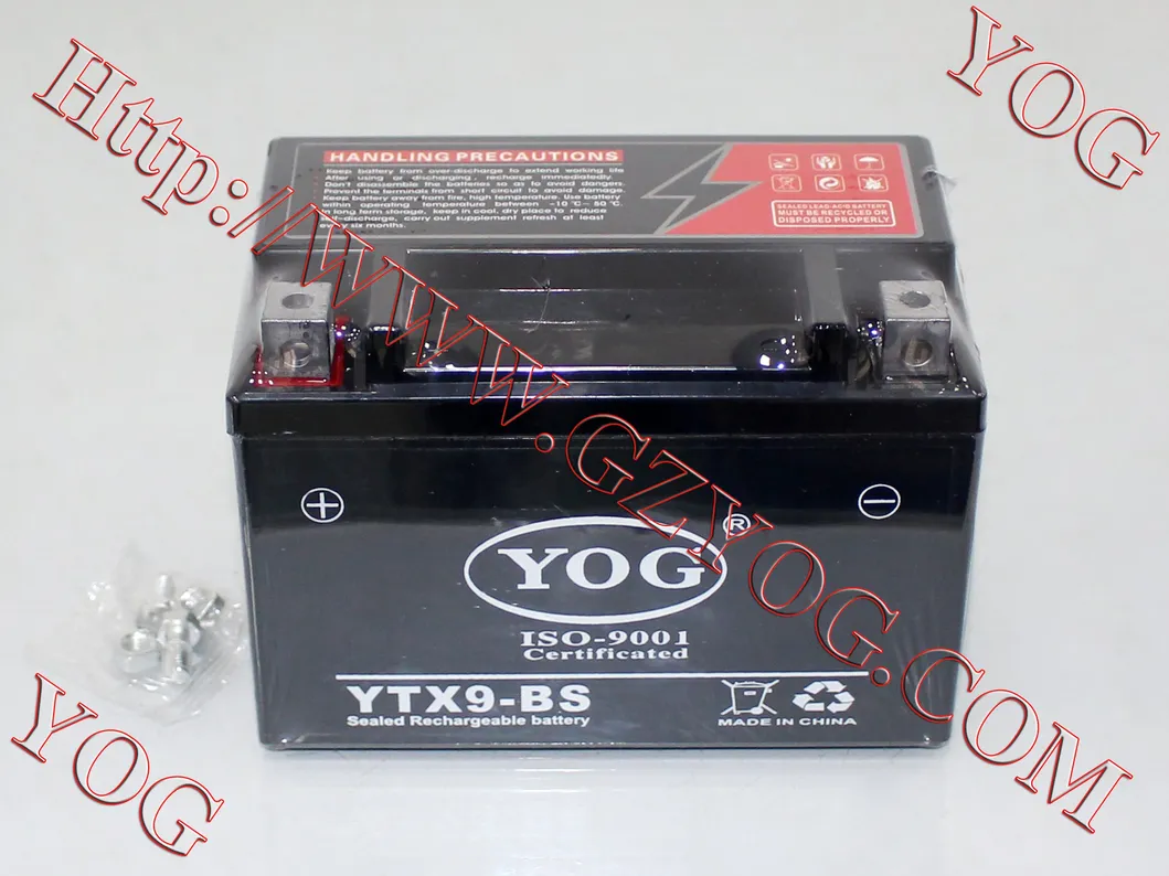 Motorcycle Spare Parts Mf Battery for Ytx7lbs 12n5BS 12n7ABS