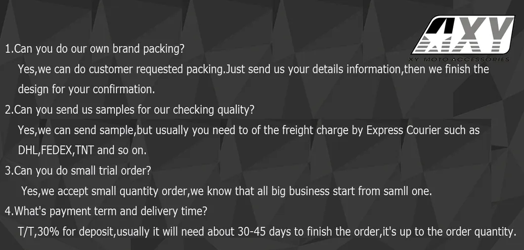 Motorcycles Accessories Back Fender for Honda Vision 80105-K44-V002