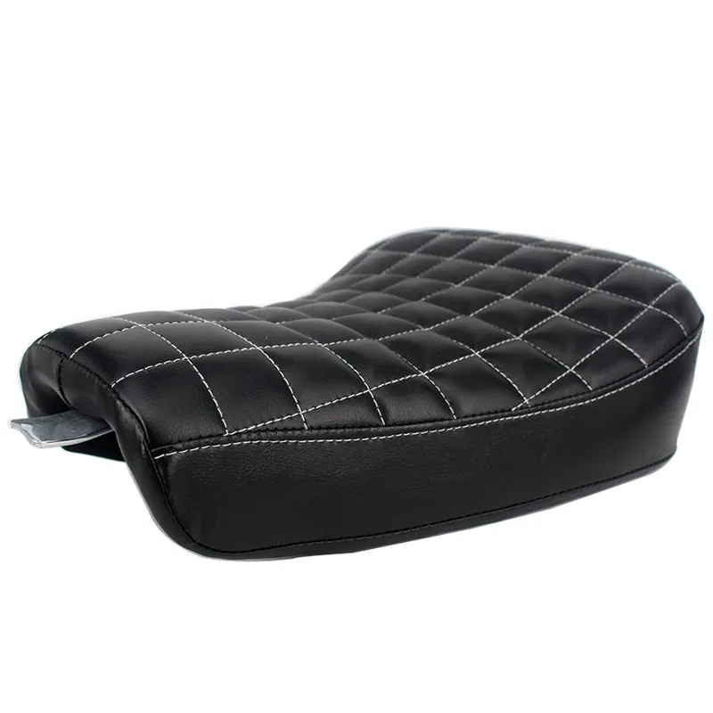Motorcyle Parts Motorefit New Motorcycle Black Front Driver Solo Lattice Seat Cushion for Harley Sportster XL1200 883 72 48