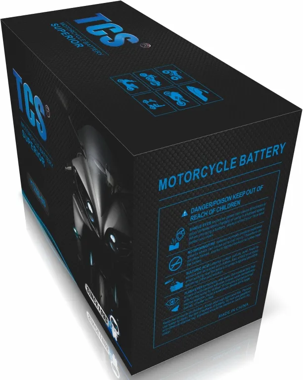 TCS Motorcycle Sealed MF Battery 12N14-BS