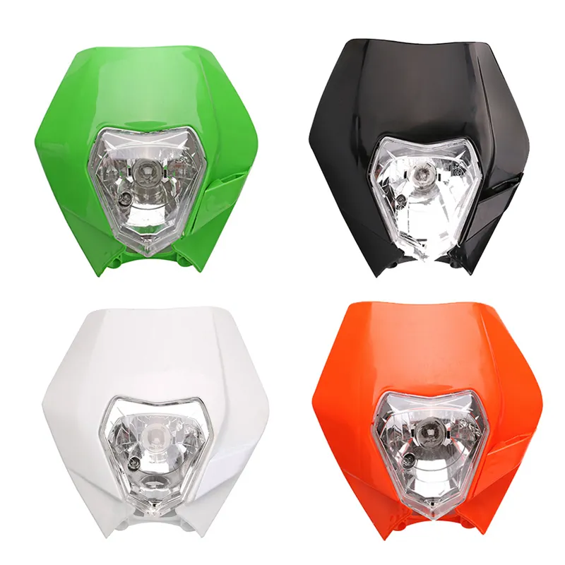 Universal 12V 35W Motorcycle Grimace Headlight Shade for Ktm Smr Exc Xc Xcf Dual Sport