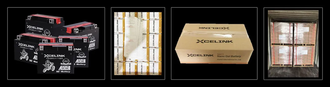 Xcelink 12V7ah China Factory Japan Technology Motorcycle Battery/ Dry Battery /12V Battery